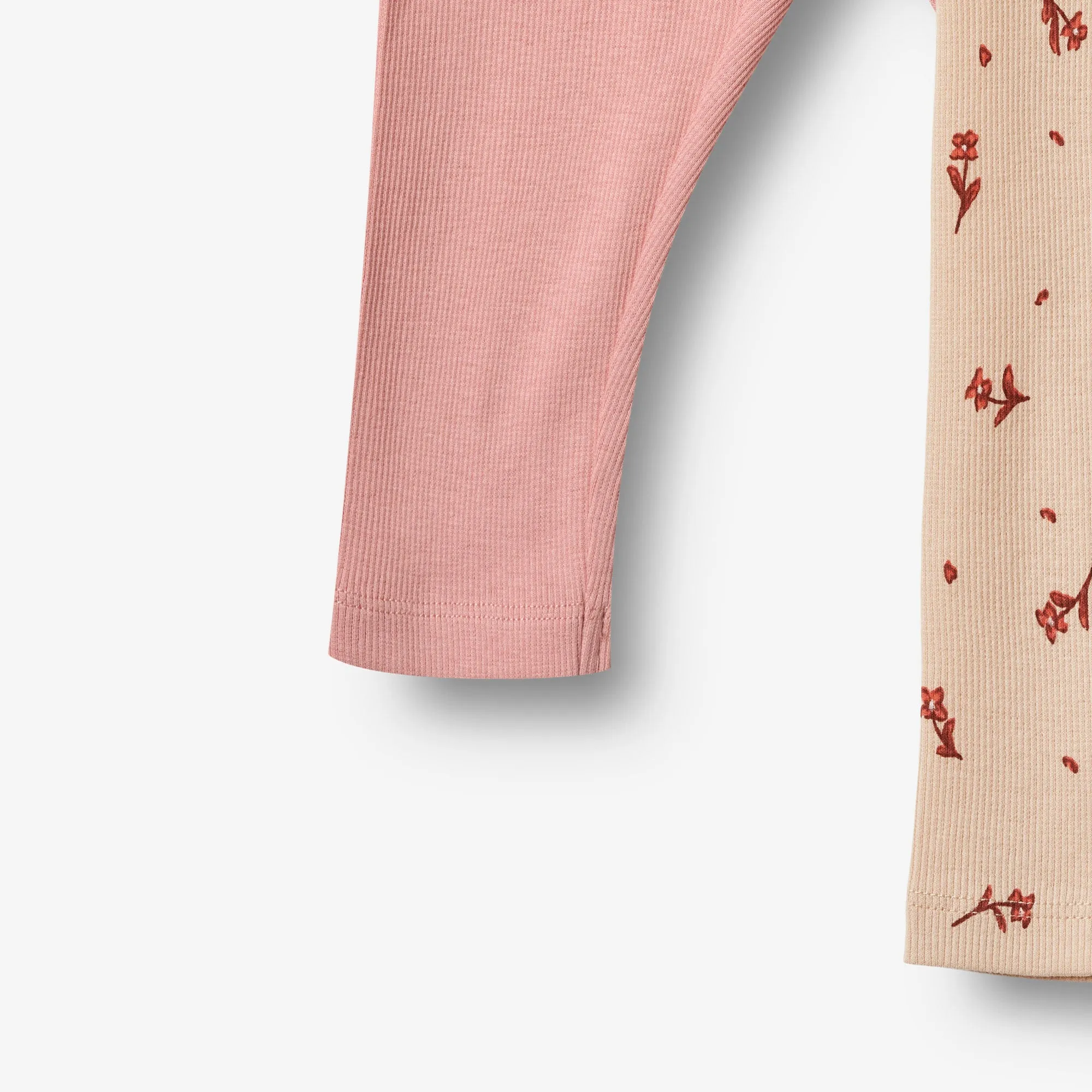 2 Leggings Jules - rose water flowers