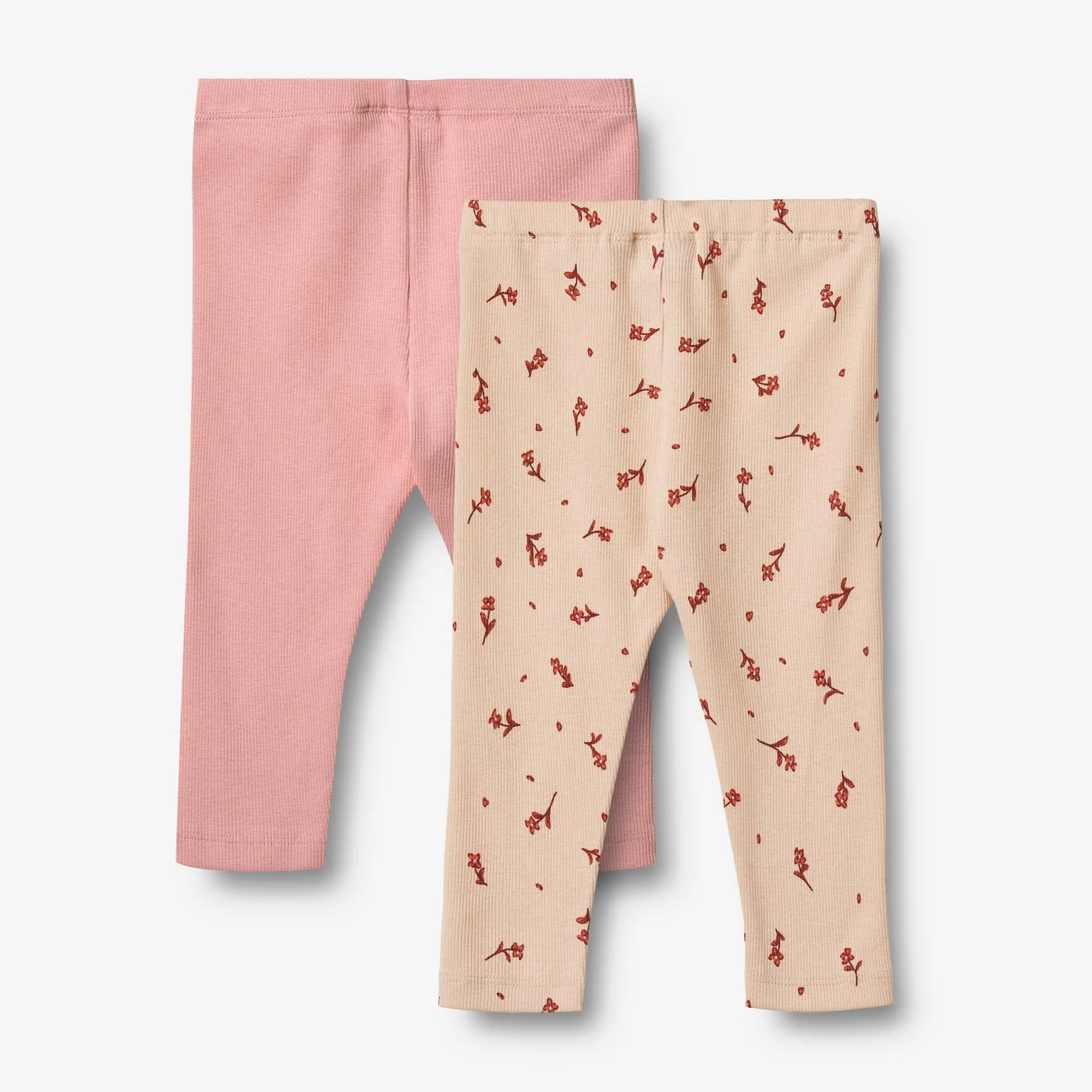 2 Leggings Jules - rose water flowers