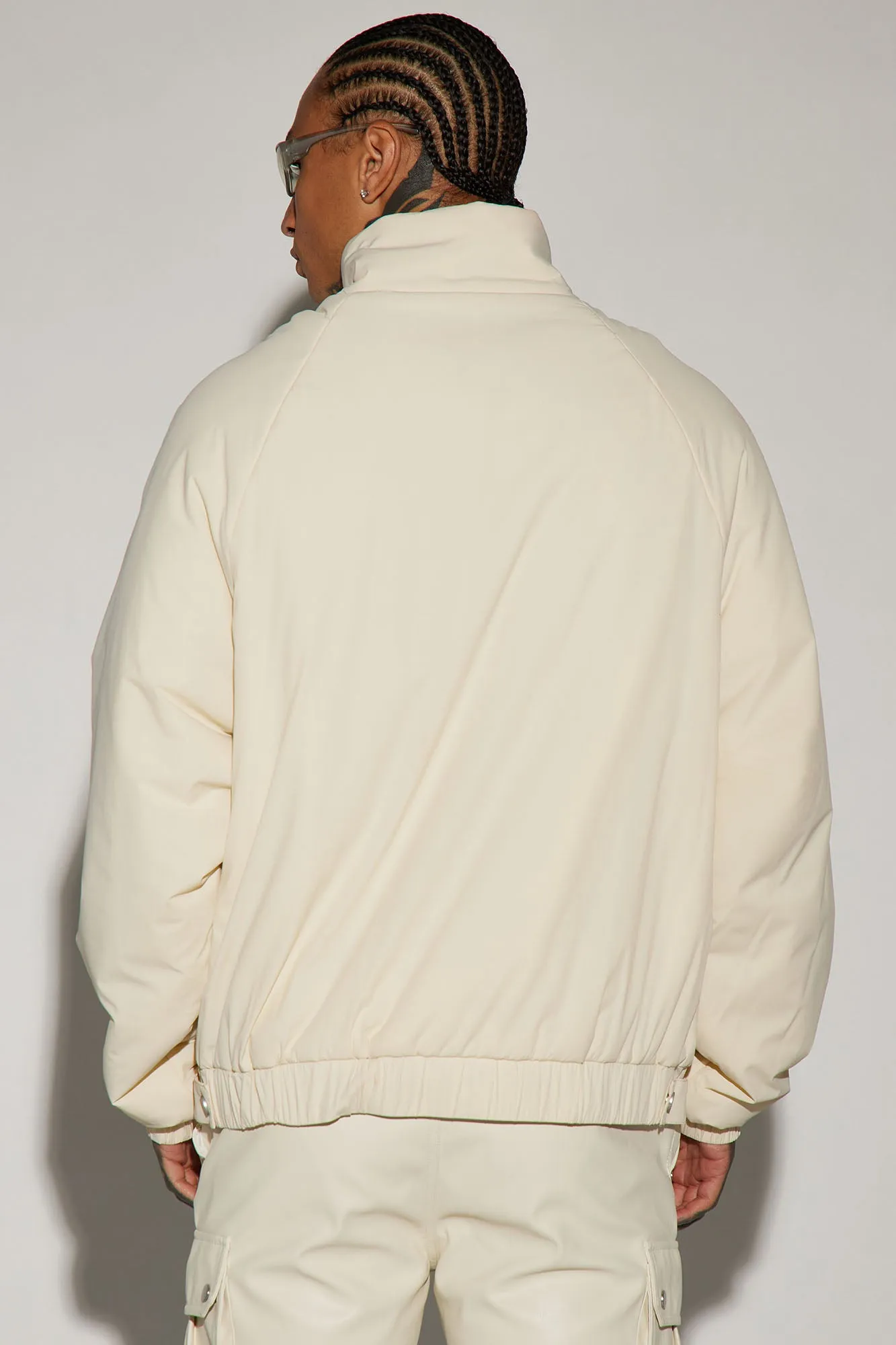 Belcher Padded Nylon Anorak - Off White