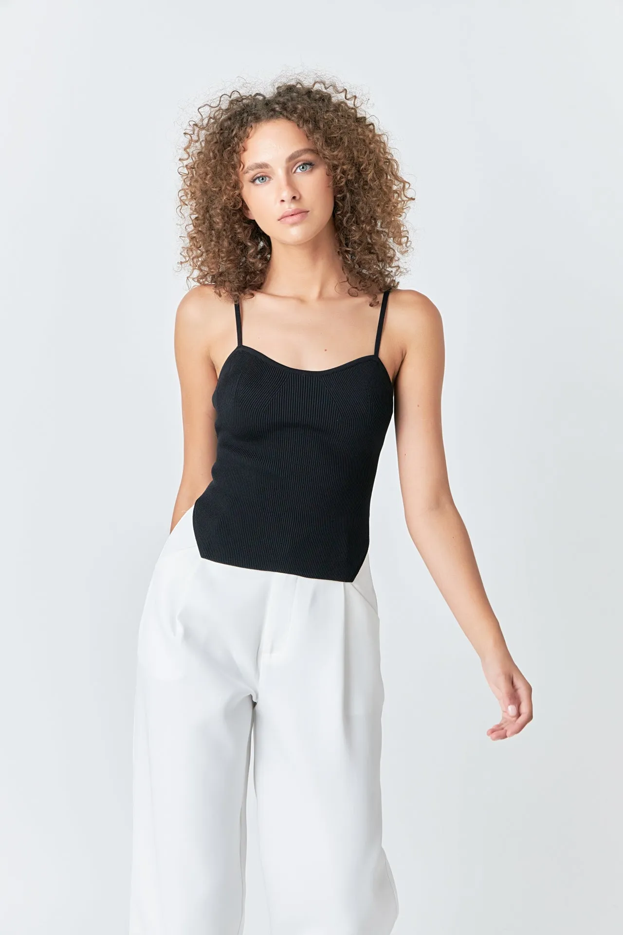 Elevated Corset Knit Cami
