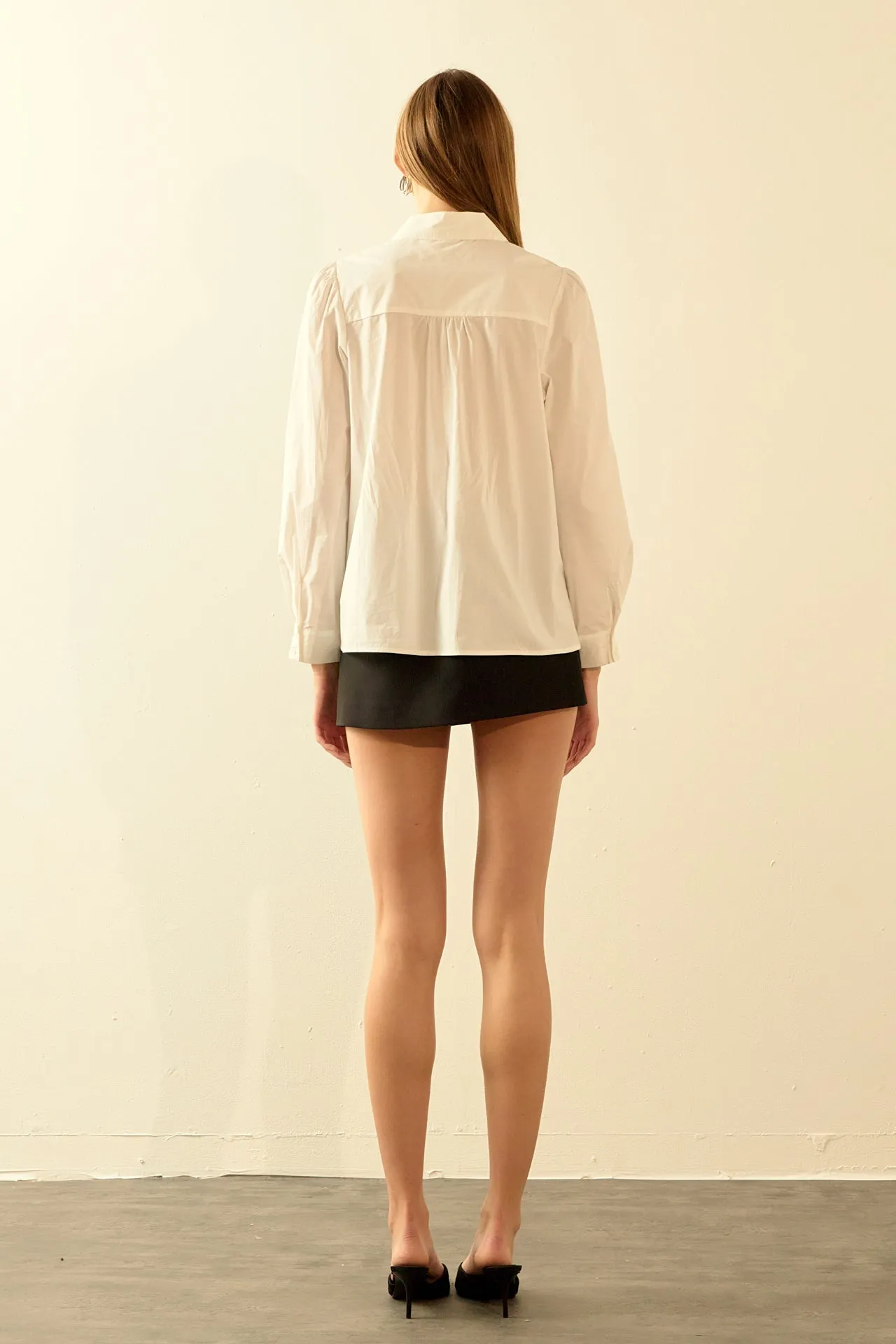 Endless Rose - Rhinestone Detailed Shirt