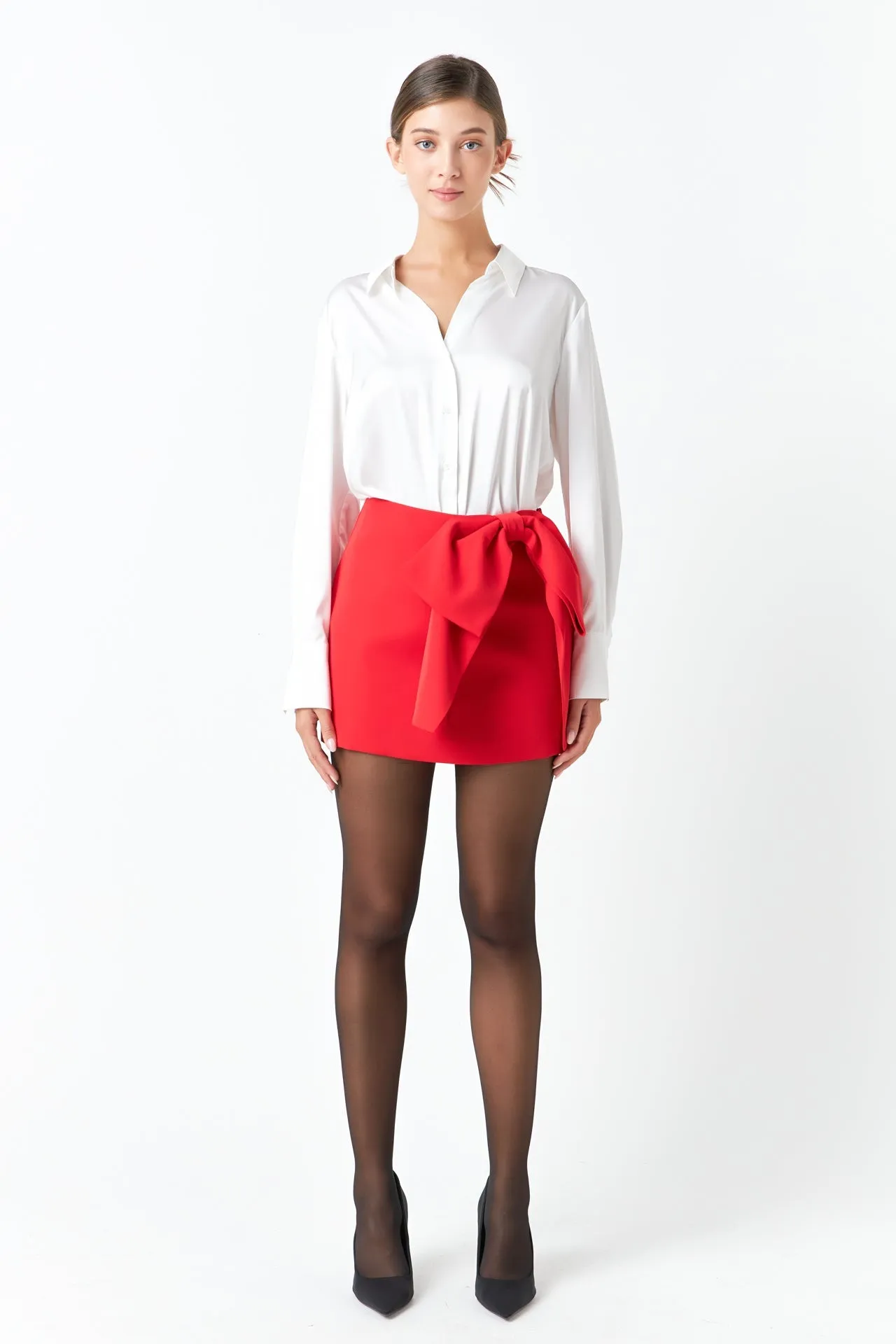 Endless Rose - Silky Button up Top