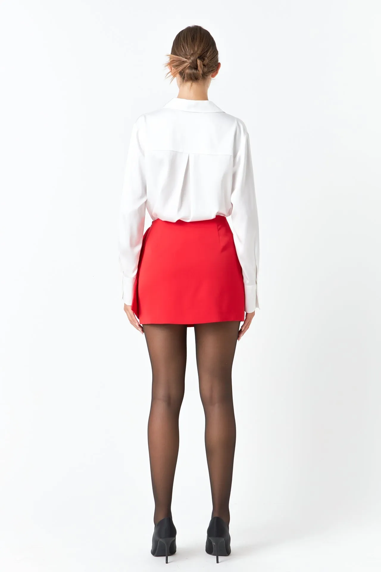 Endless Rose - Silky Button up Top