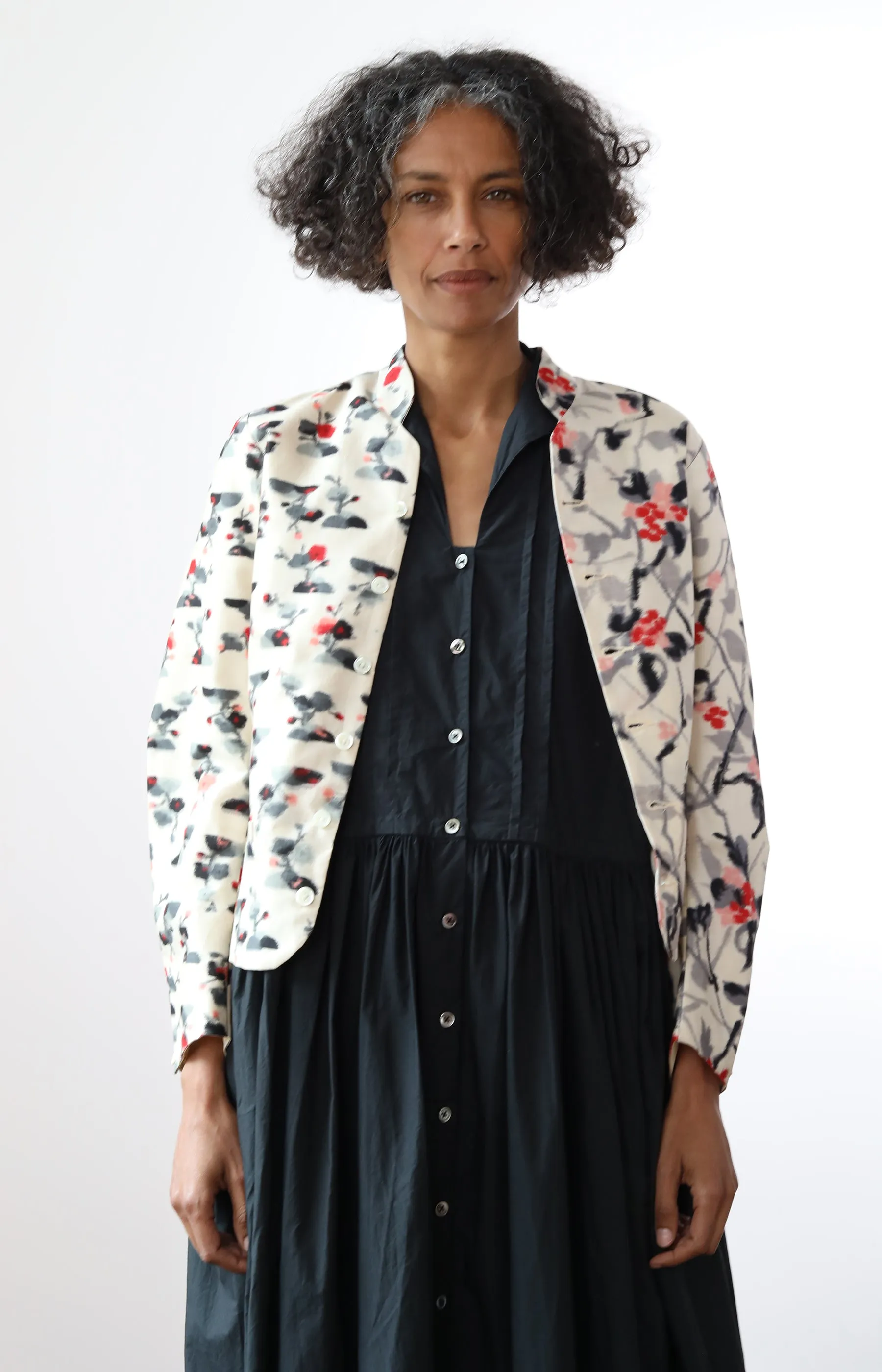 Floral Silk Jacket