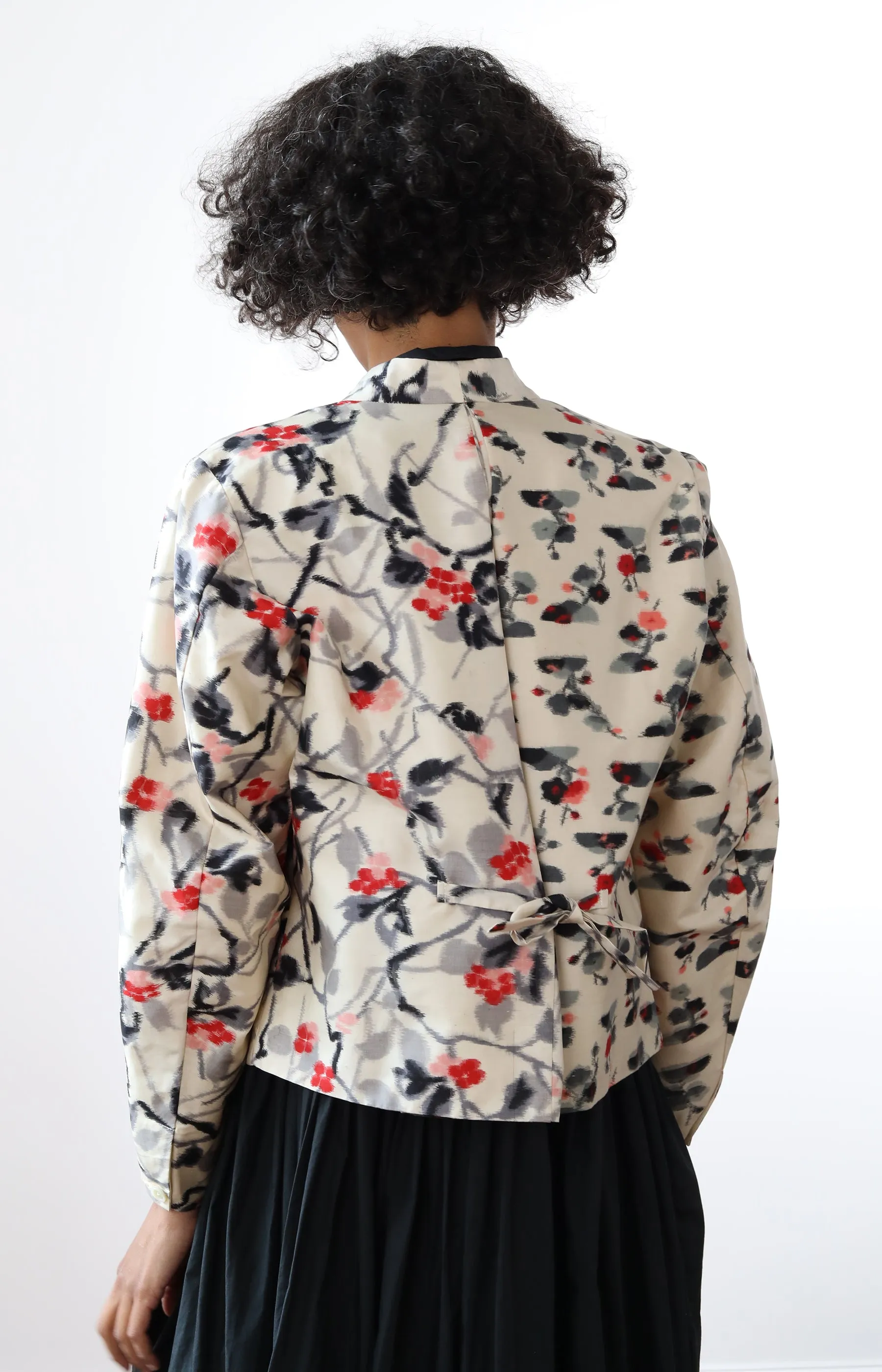 Floral Silk Jacket