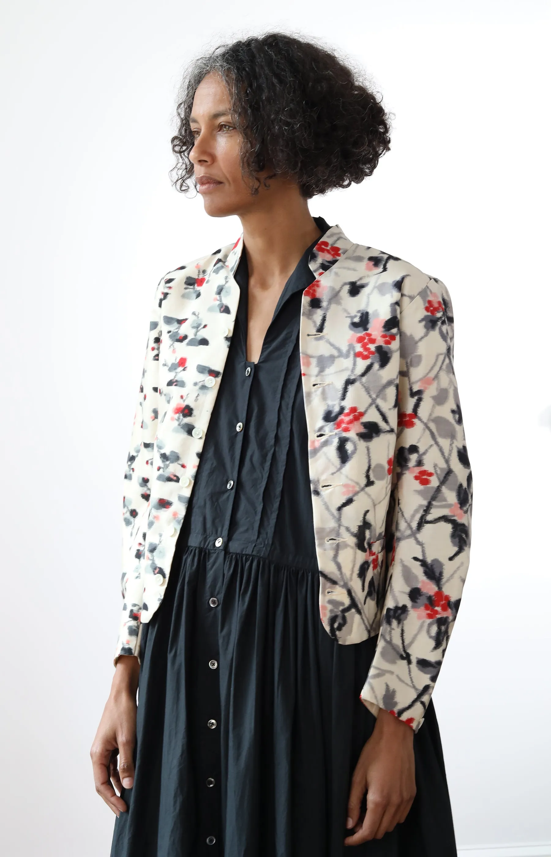 Floral Silk Jacket