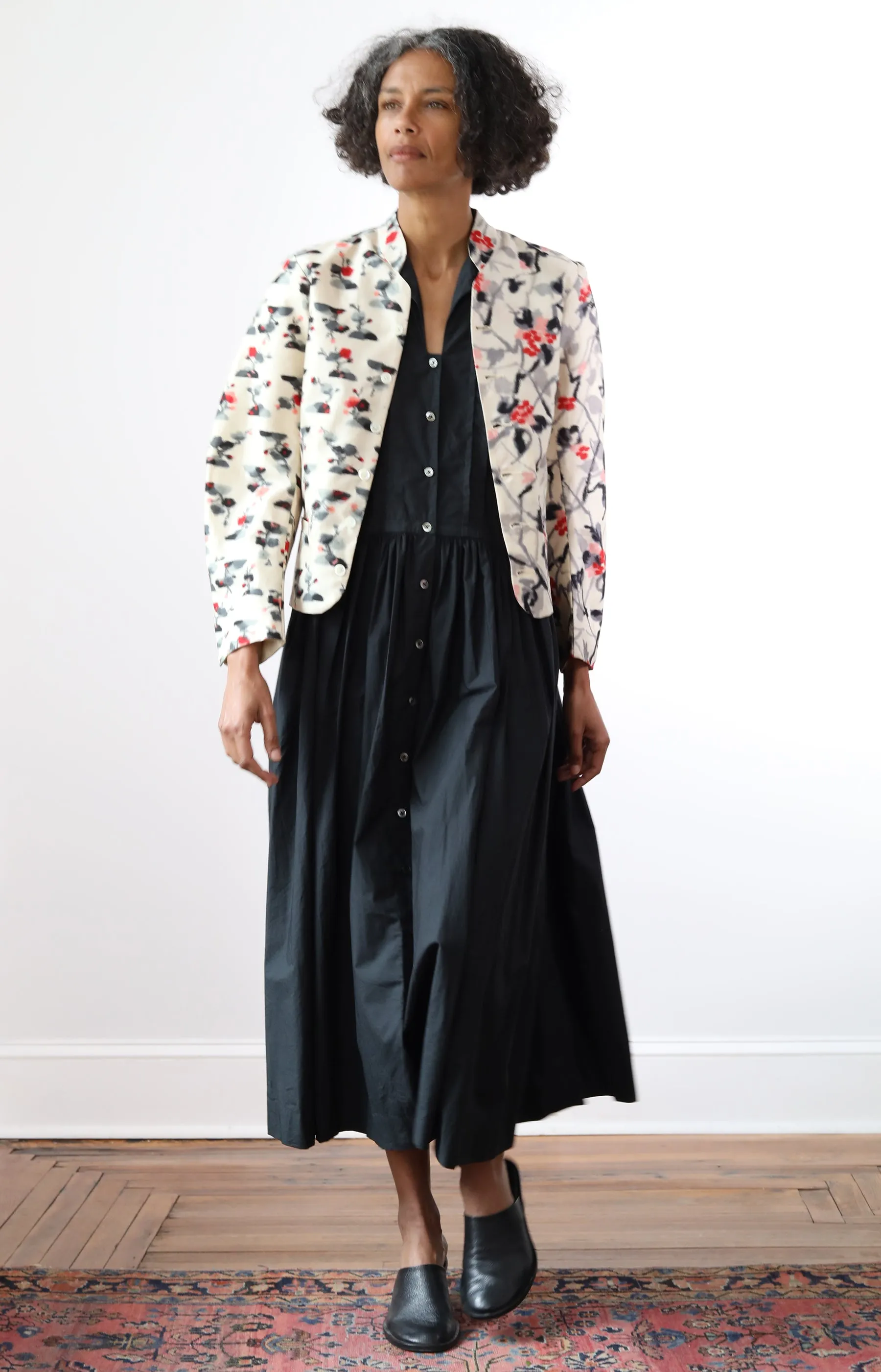 Floral Silk Jacket
