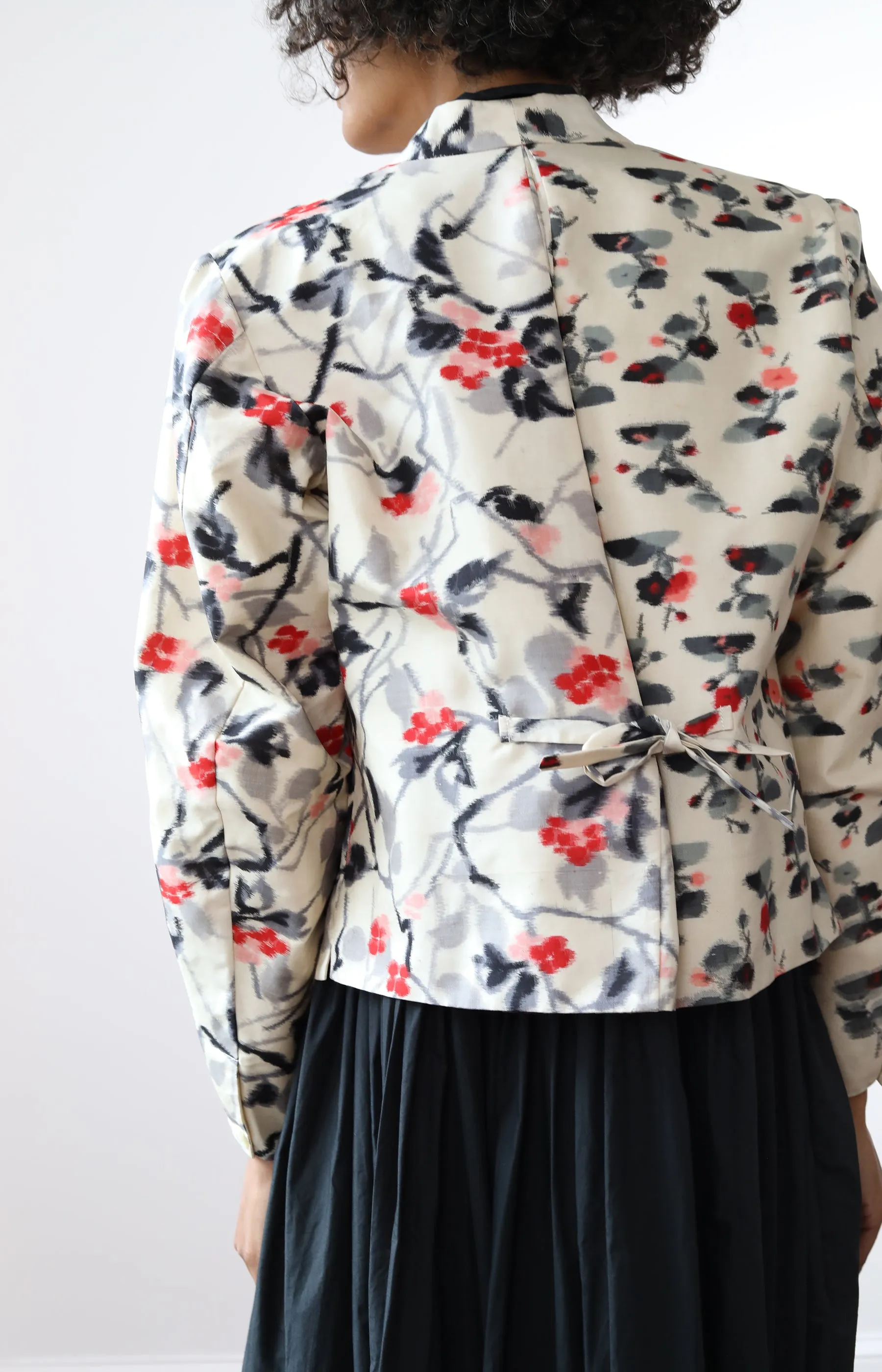 Floral Silk Jacket