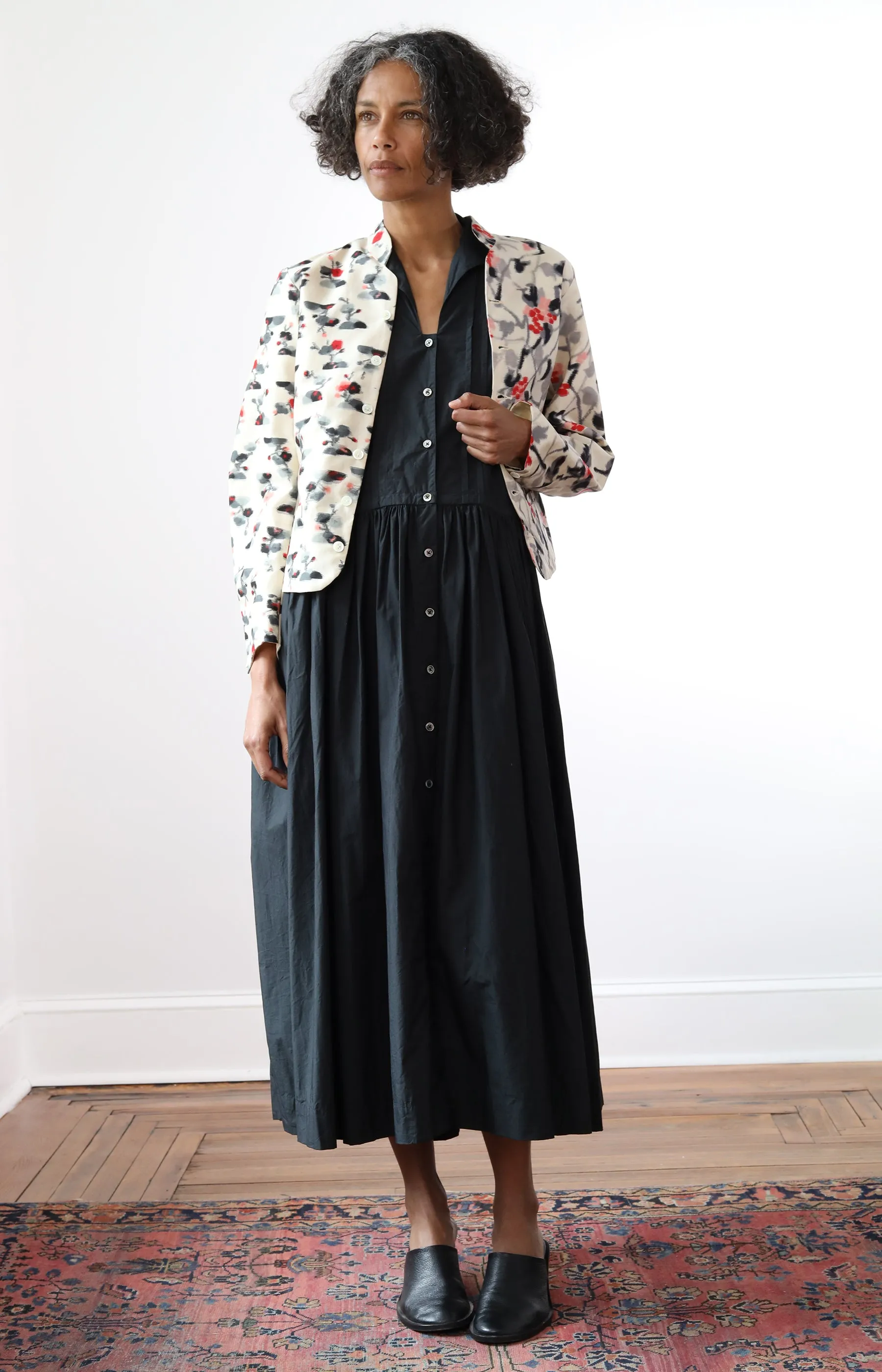 Floral Silk Jacket