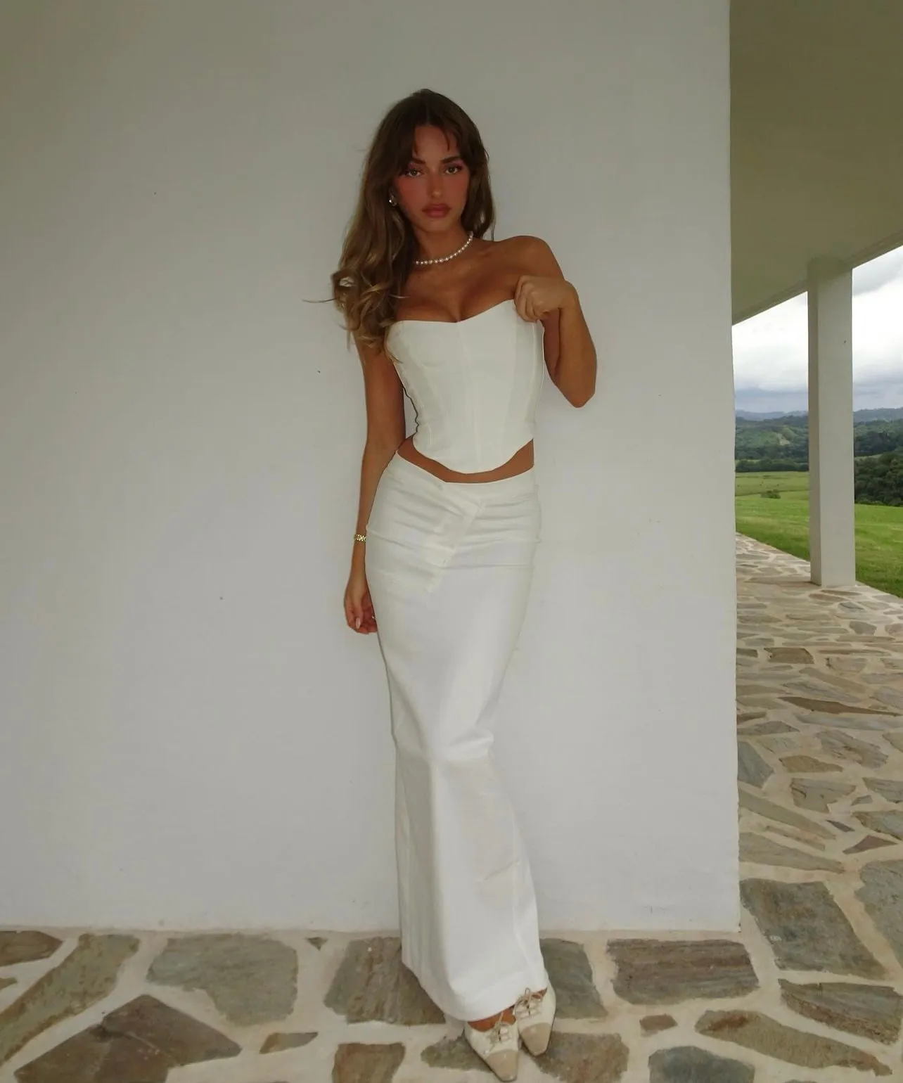 HEIDI SKIRT   HARLOW BUSTIER