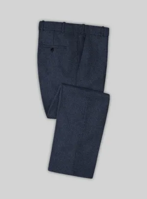 Naples Dark Indigo Tweed Pants