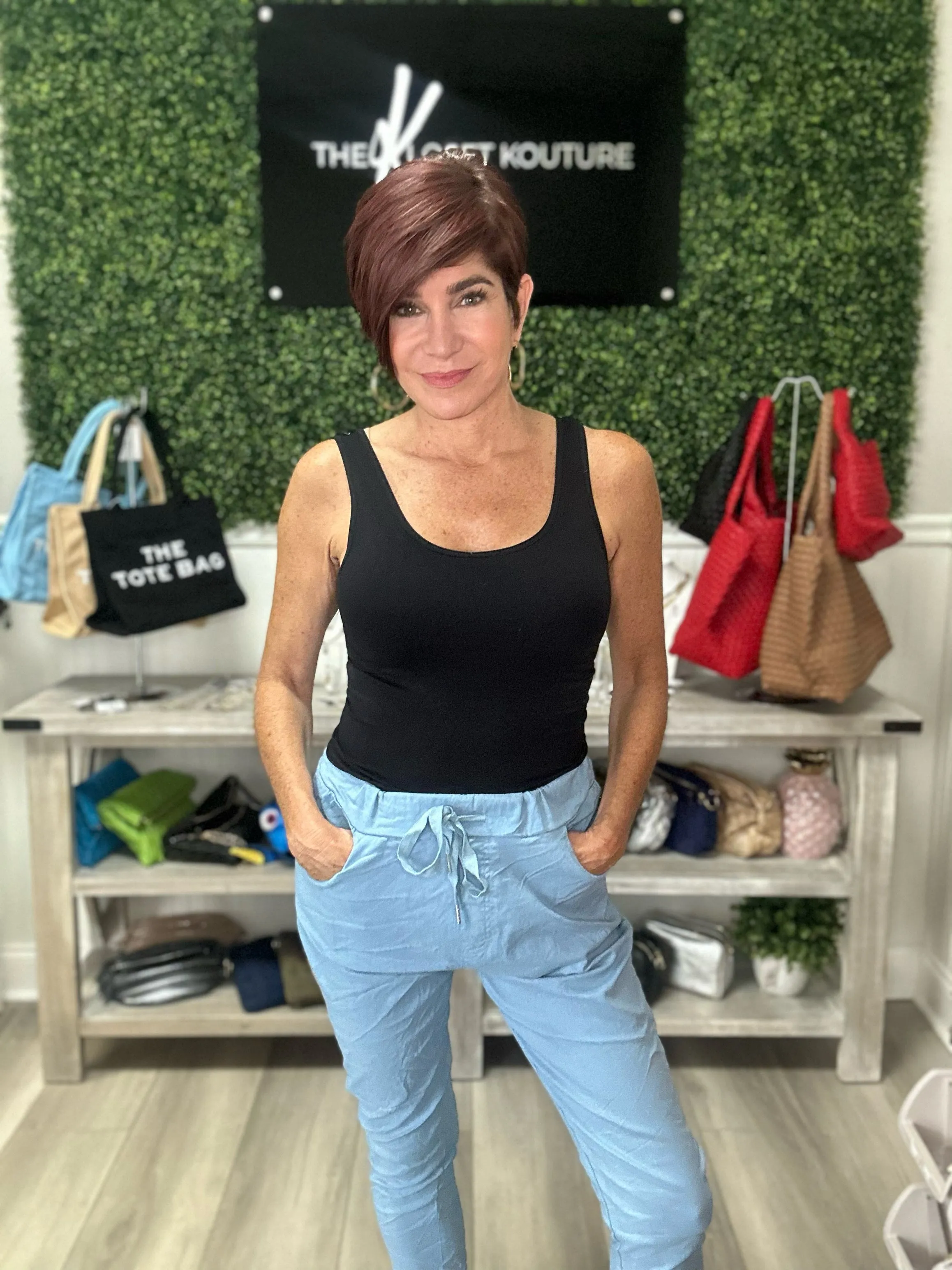 NT Drawstring Pant from Italy