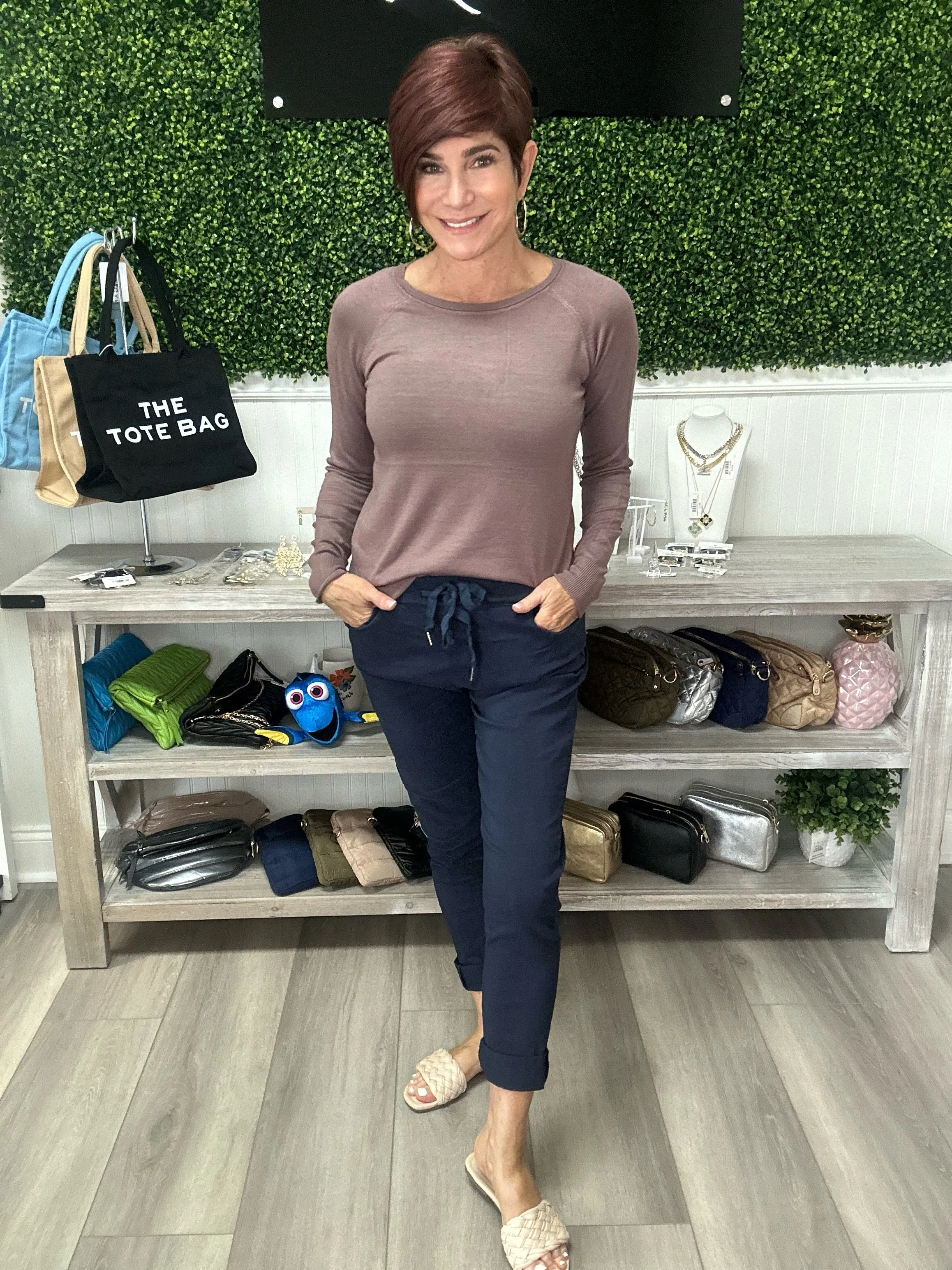 NT Drawstring Pant from Italy