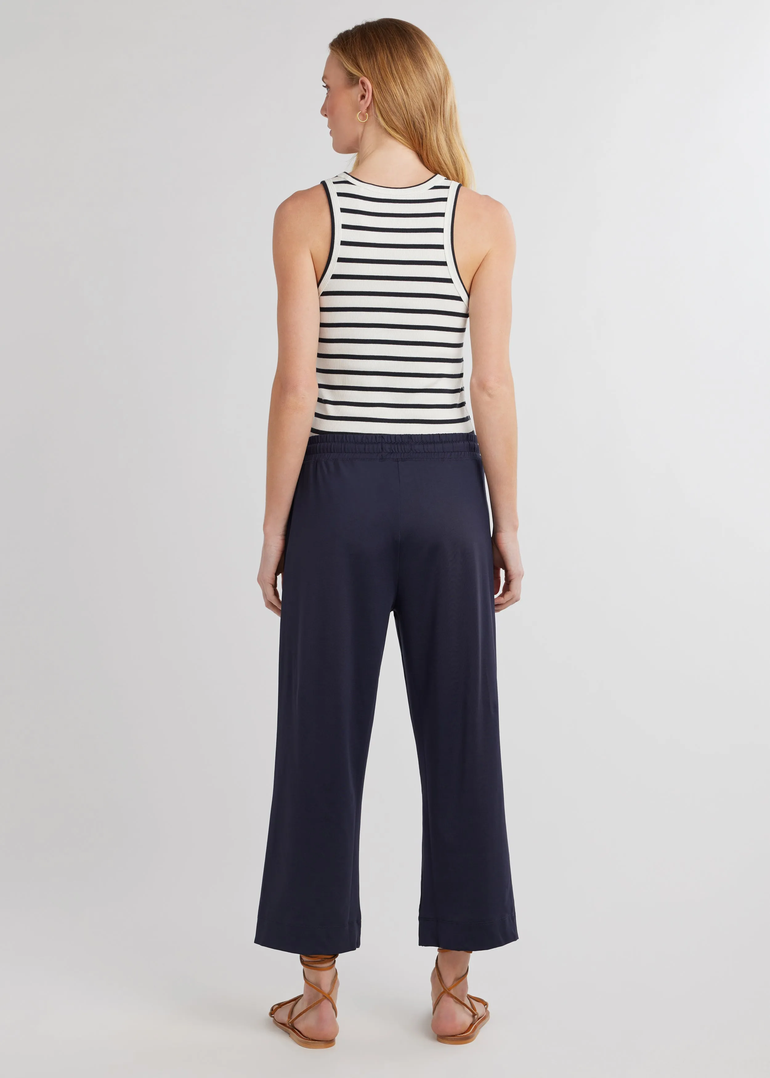 Palisades Pant in Repreve® Stretch (Navy)