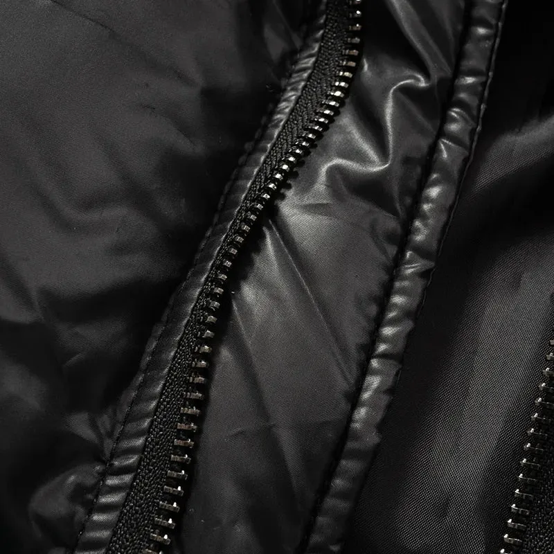 Pre Order:  Scarf Collar Short Bubble Coat