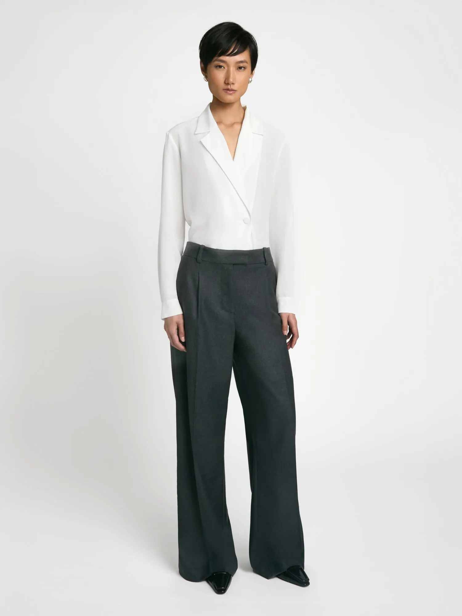 Silk shacket