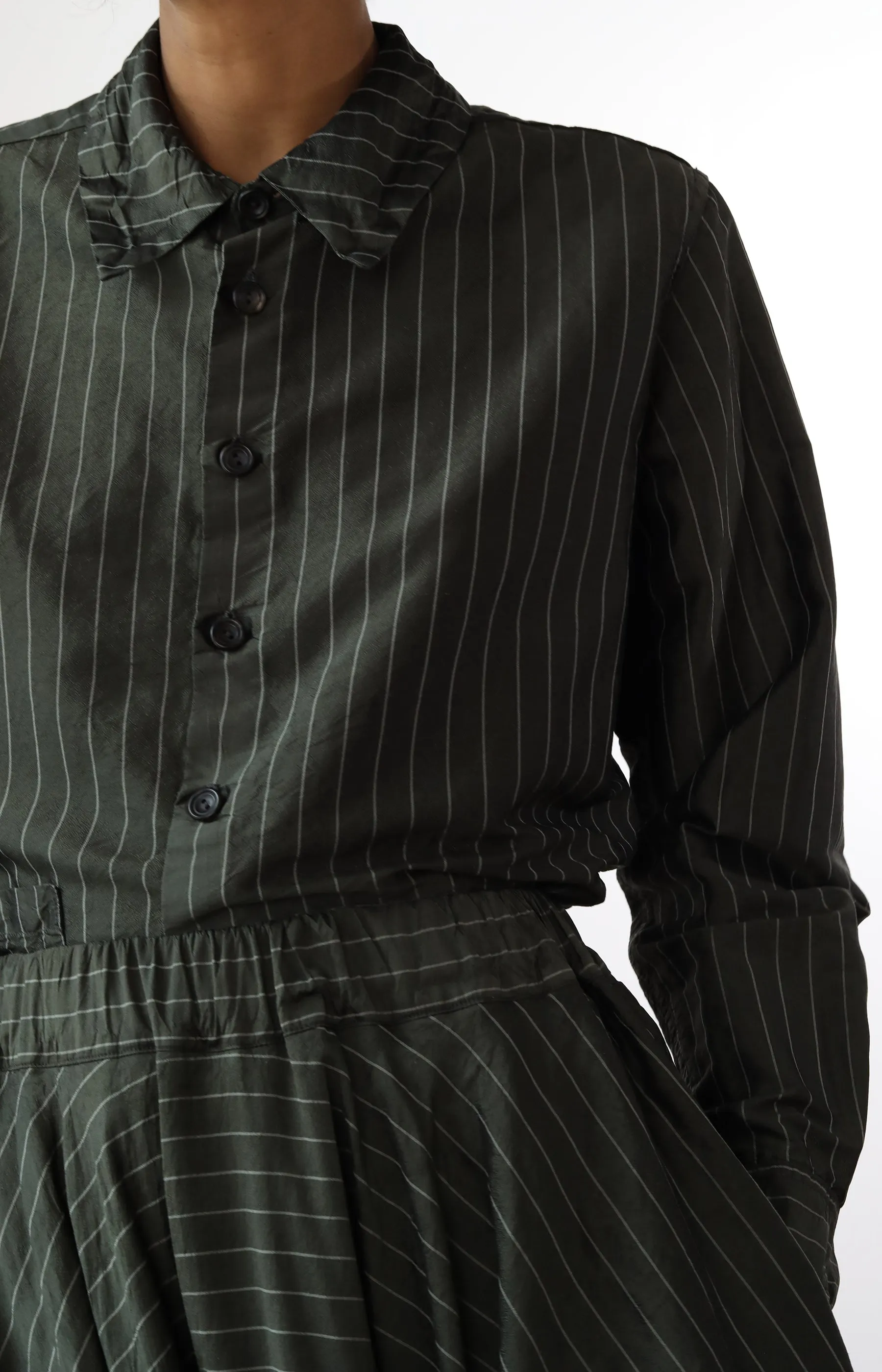 Silk Stripe Shirt