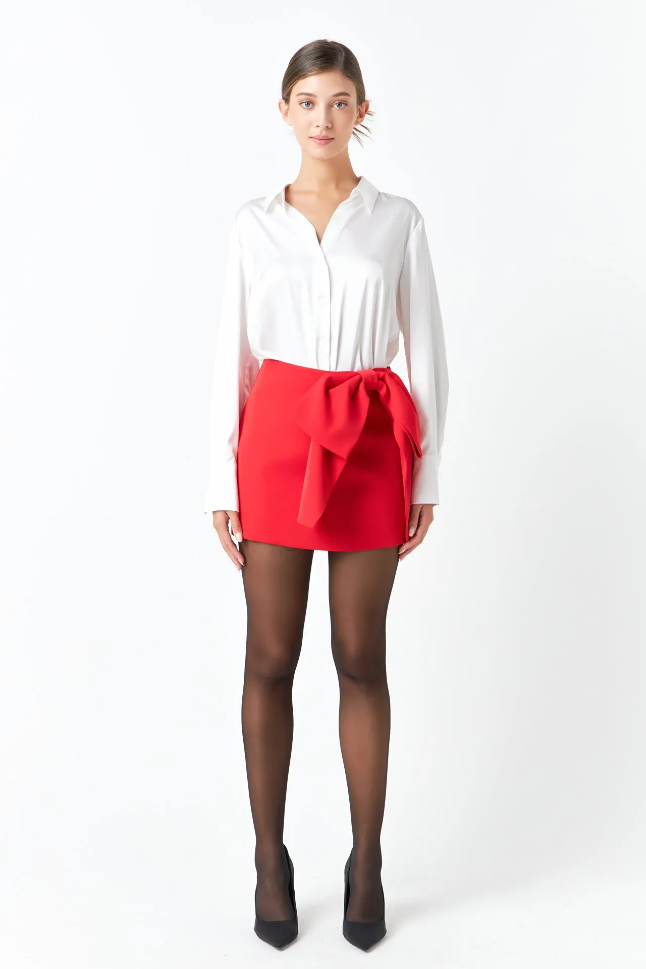 Silky Button up Top